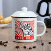 Coffee milk tea, old-fashioned ceramics, commemorative cup, Birthday gift