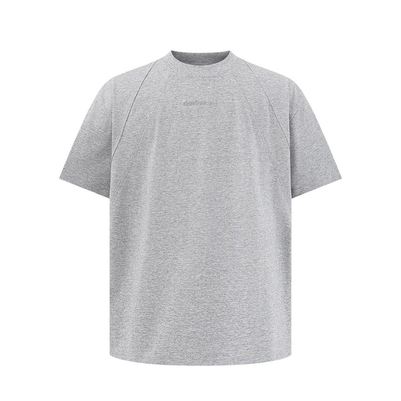 アメリカンレトロな文字刺繍無地多用途シンプル半袖Tシャツ男性と女性のための夏のカップルルーズカジュアルトップ|undefined
