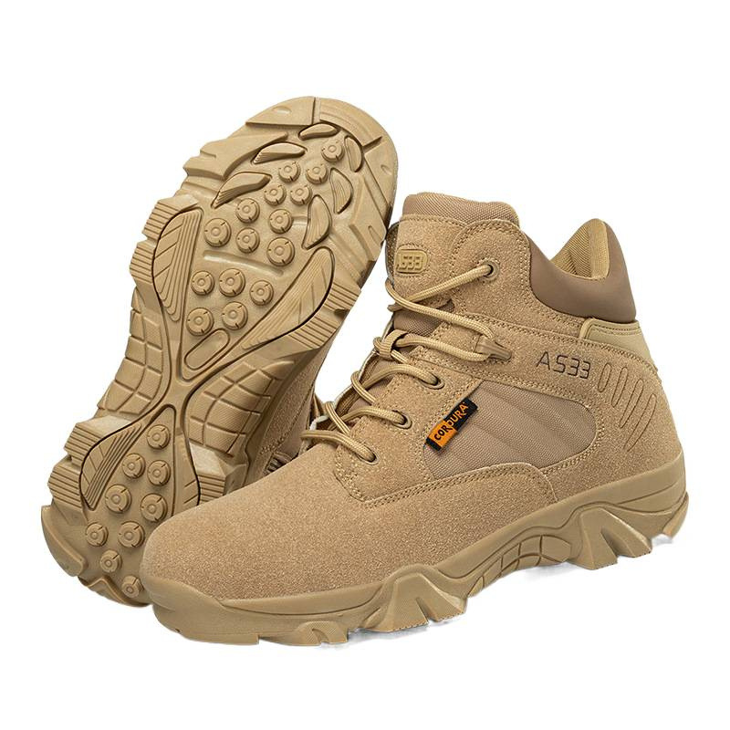 Delta hombres y mujeres botas bajas botas tácticas del desierto botas marines zapatos de montaña