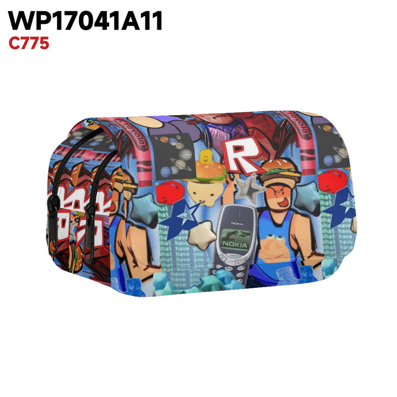 3D新品跨境游戏 Roblox Forsaken Gubby 双层翻盖笔袋儿童文具|undefined