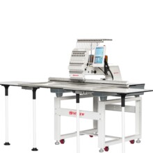 跨境专供单头绣花机商用电脑全自动绣花机大范围商用刺绣机