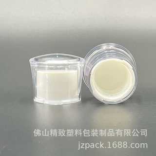 定制塑料盖24牙410 高档亚克力盖皇冠组合盖化妆品精华瓶盖旋盖