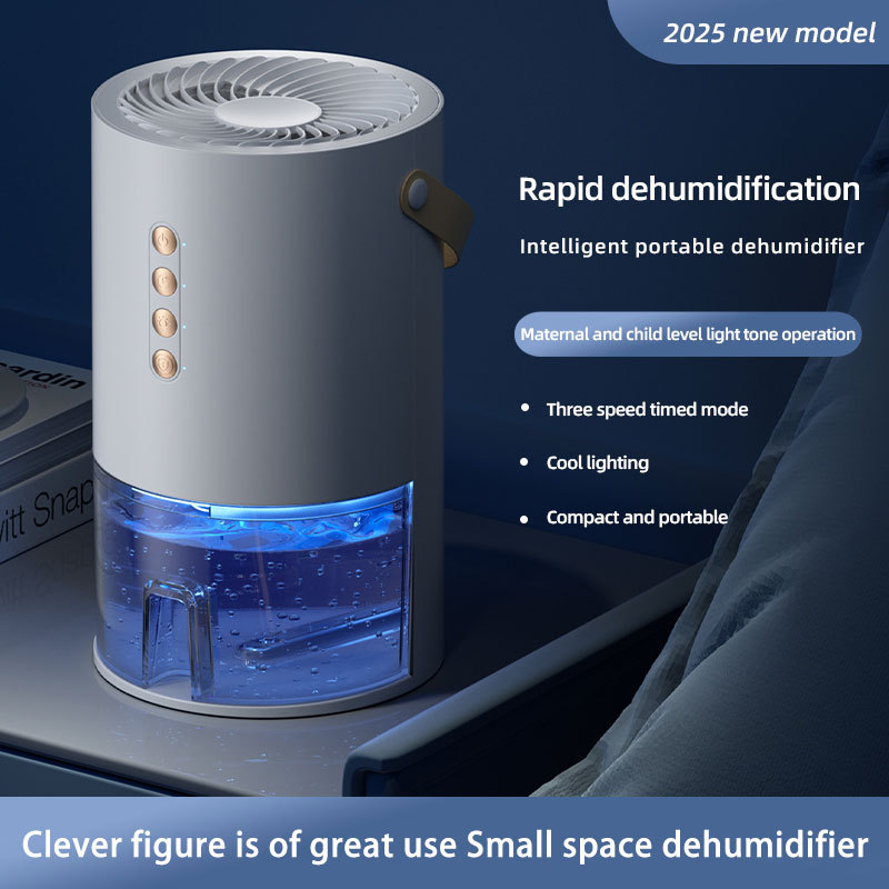 Dehumidifier for Family Office, Mini Quiet with Auto Shut Off