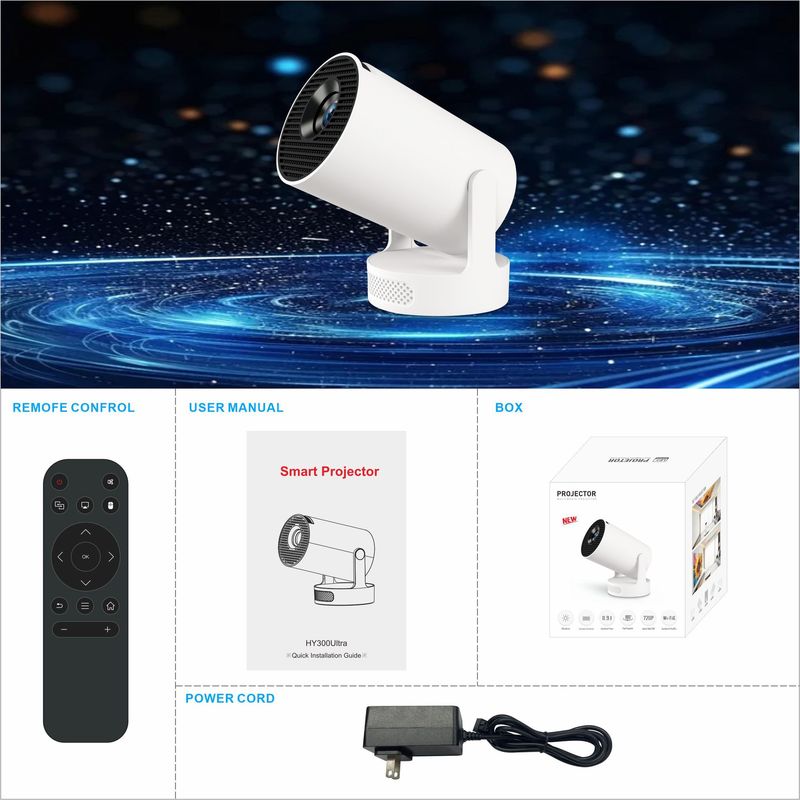 跨境HY300/HY300PRO/HY320 MINI/HY260PRO/HY300 ultra智能投影仪|undefined