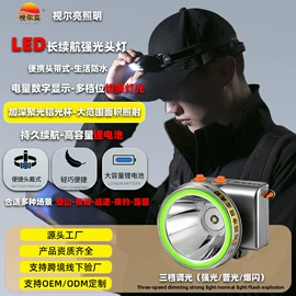 头灯头戴电筒;提灯;太阳能灯