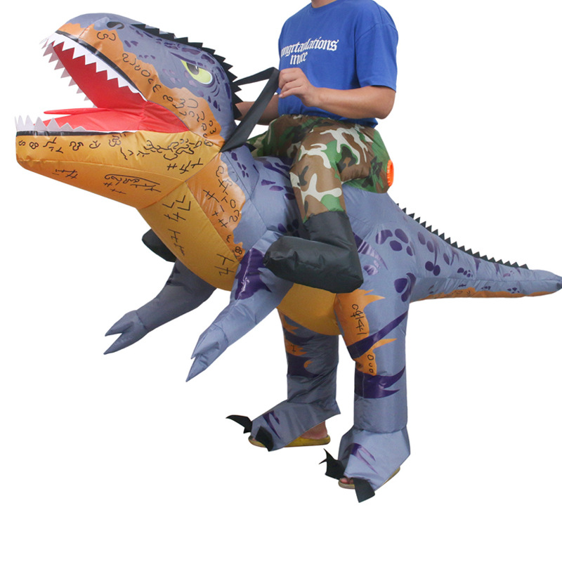 Montar dinosaurio espinoso