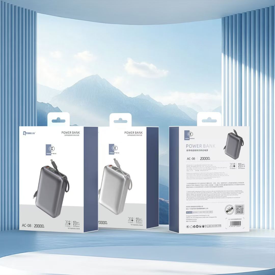 [Enjoy Edition] AC-08 Mini Dual Line 20,000 Power Bank