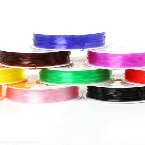 Crystal thread beads elastic string bracelet necklace elastic rope diy handmade beading accessories jewelry materials