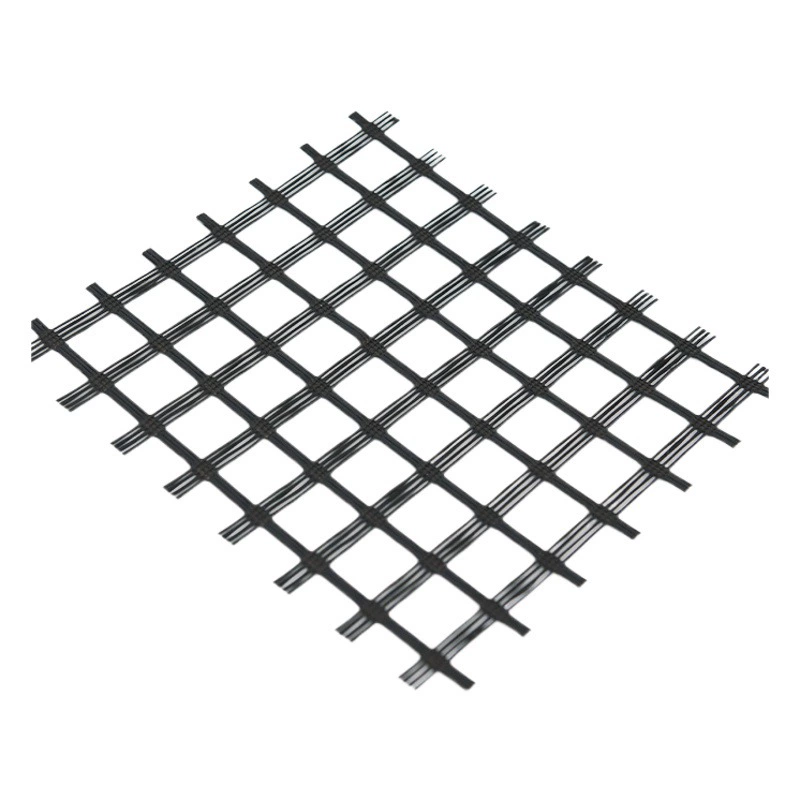 Стекловолоконная геосетка для асфальтовых покрытий, чернение дорожного полотна, армирование и укрепление дорог стекловолоконной сеткой