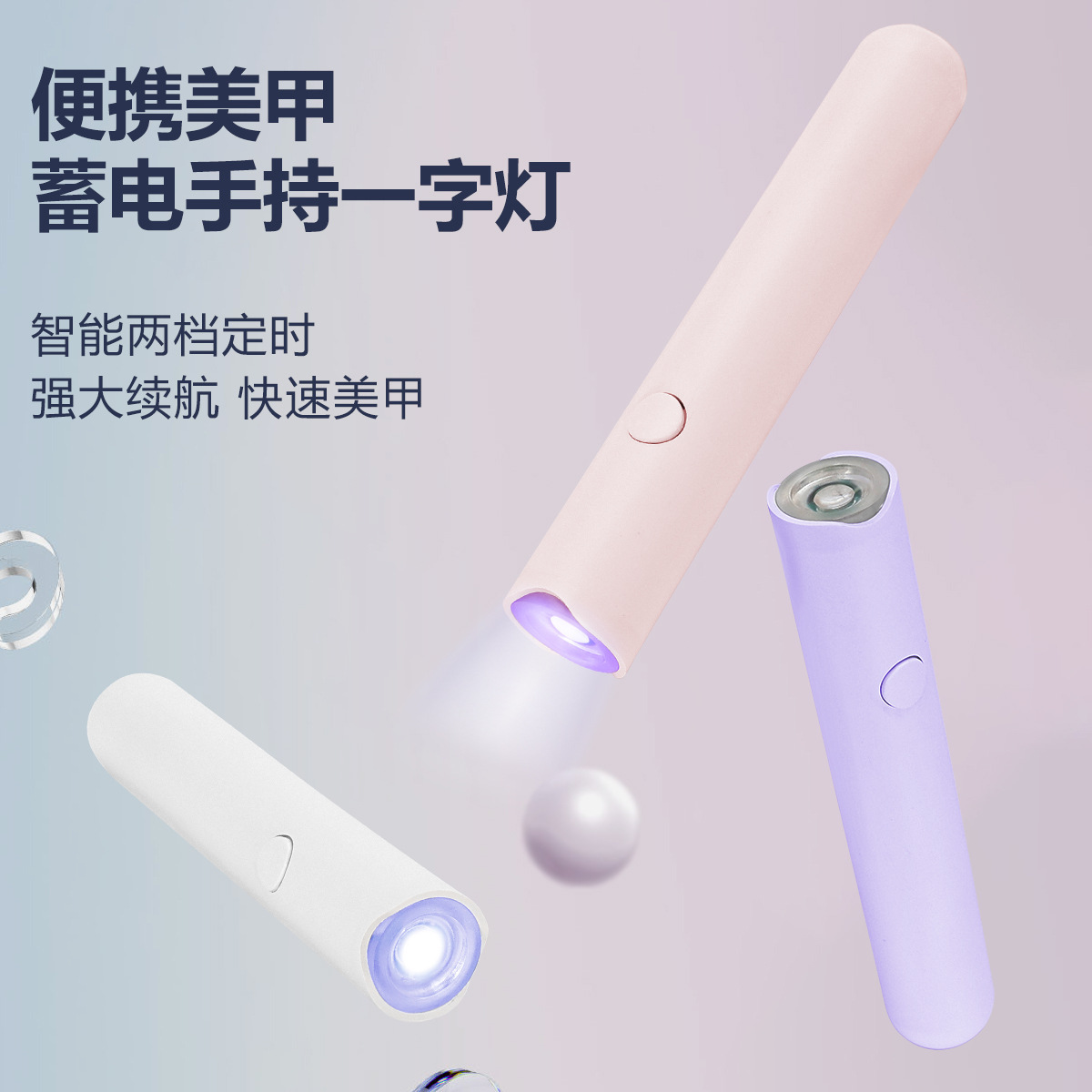 Portable Single-Finger UV Nail Lamp Dryer