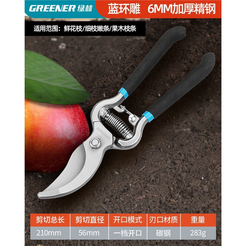 Tijeras florales Artesanía alemana Ramas de frutas Tijeras de ramas Cuchillos Tijeras de poda Bosque verde Jardinería Poda importada Envío gratis