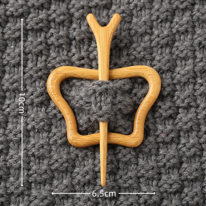 外贸热销Wooden Flower Daisy Pattern Brooch木制胸针送女孩礼物|undefined