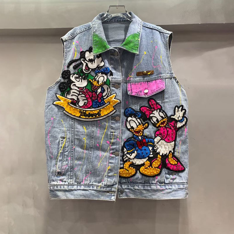 Estación europea 2026 primavera y verano nueva moda de moda de moda de mujer envejecimiento suelto gran tamaño estereoscópico chaqueta de hombro de crista