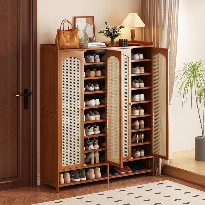 Shoe Cabinet for Entryway, Dustproof, Multi-Layer, Suitable for Rental Apartments, Small and Narrow, Space-Saving Shoe Rack with Multiple Compartments