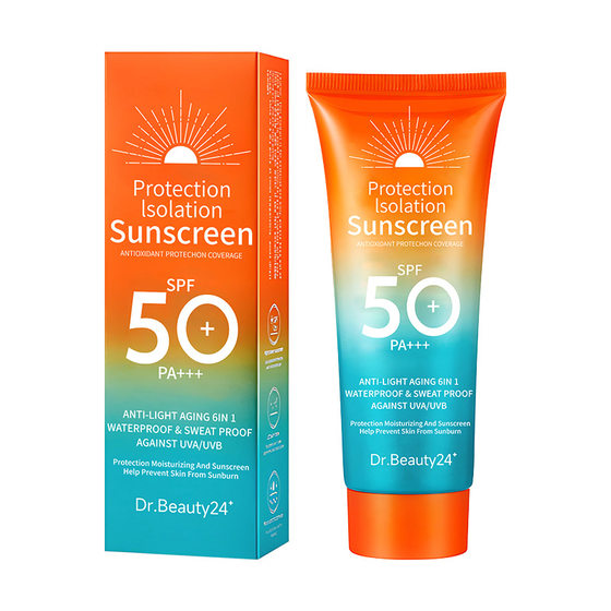 Dr.Beauty multi-effect refreshing repair isolation sunscreen women's anti-ultraviolet sunscreen cross-border foreign trade wholesale