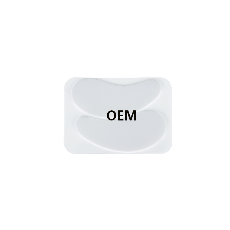 Máscara de ojos de silicona reutilizable y lavable de grado alimenticio, parche de silicona para ojos, parche de ojos imprimible transfronterizo de Amazon.