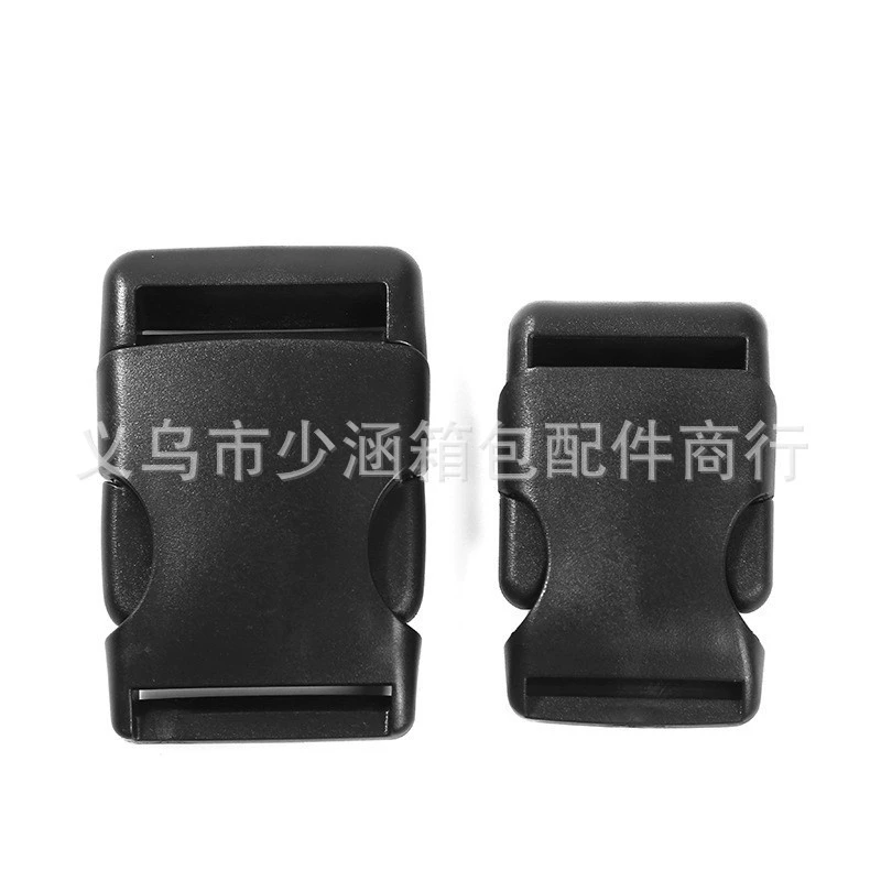 Фабрика 20 ~ 51 мм черная пластиковая пряжка безопасности Рюкзак регулировка пряжка сумка Пряжка рядом с пряжкой открытая Пряжка оптом