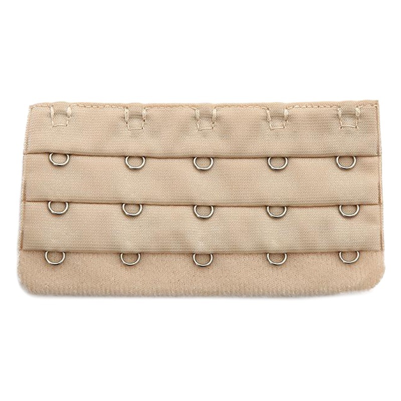 Wholesale Three-Row Five-Buckle Adjustable Bra Extender Buckle, Underwear Clasp, Women's Bra Extender Buckle, Available in 19 Colors