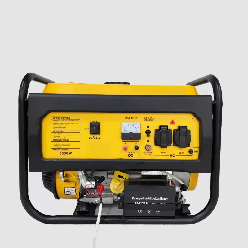 厂家直销3.5kw发电机汽油家用小型便携式户外急用大功率国外专供
