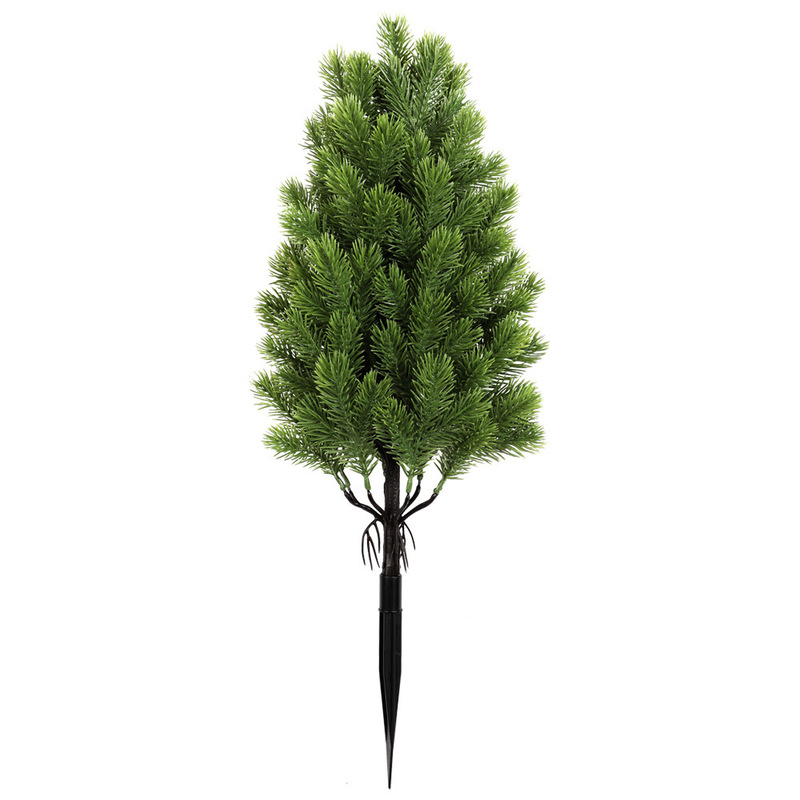 新しい人気の模擬緑の植物、模擬松葉、屋内および屋外の家の装飾、クリスマスの装飾|undefined