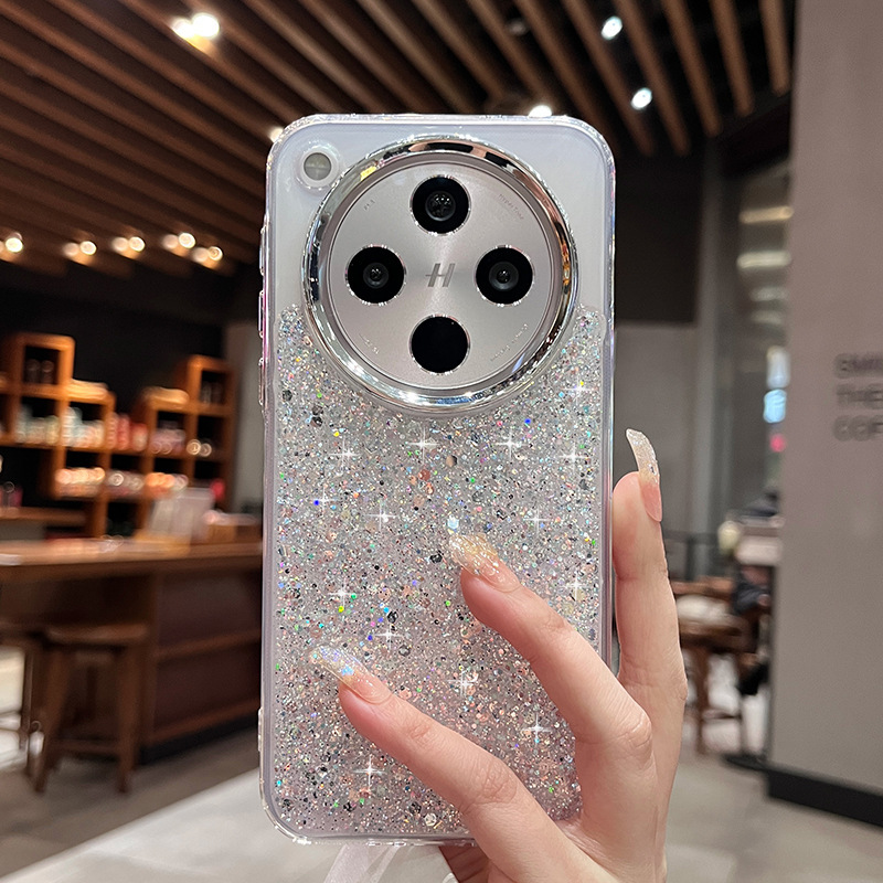 フラッシュパウダー満天星適用oppo findx8携帯電話ケースx8pro高級感ケース全包転倒防止保護カバー|undefined