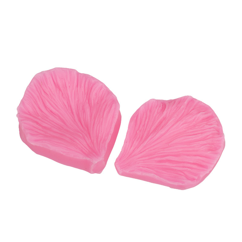 Fondant Pattern Road Stamping Petal Texture Printing Mold Tulip Rose Cake Decoration Dry Pez Clip Mold