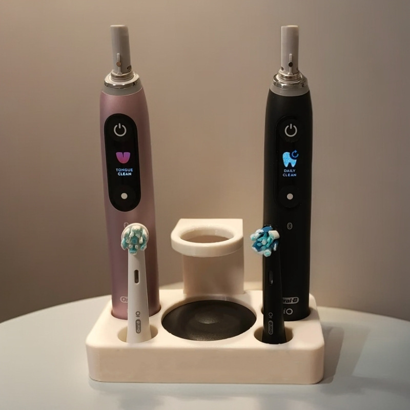 Suitable for Oral-B Io Series Electric Toothbrush Holder, Can Be Attached to the Wall, Bathroom Toothbrush Storage Wall-Mounted Type Suitable for Oral-B Io Series Electric Toothbrush Holder, Can Be Attached to the Wall, Bathroom Toothbrush Storage Wall-Mounted Type