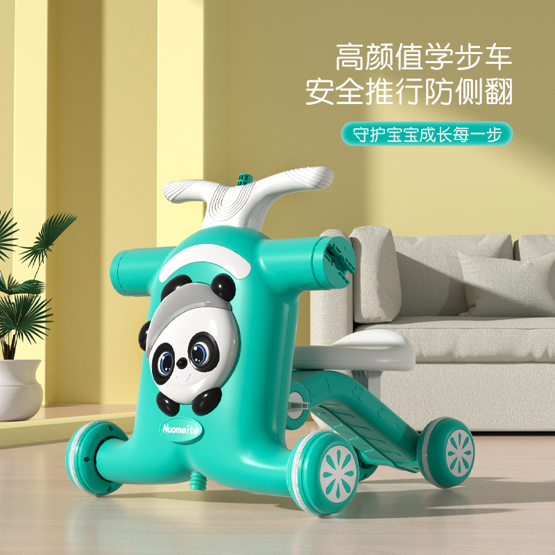 Baby Learning Walker Toddler Stroller Anti-O-Legs Multi-functional Anti-Tip Walking Aid Toy Car