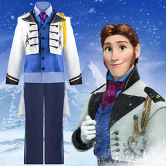 Halloween Snow Queen Frozen Hans cosplay costume