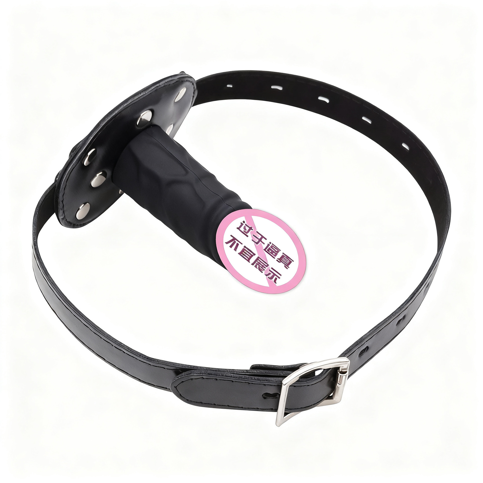 Sm Double-Headed Mouth Plug Deep Throat Penis Ball Gag Adult Products Male and Female Training Bondage Erotic Sex Toys