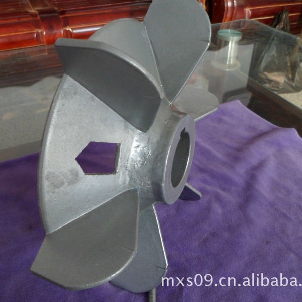 现货Y系列电机铸铝风叶   风扇叶   电动机配件