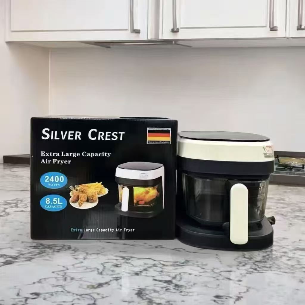 comercio exterior transfronterizo airfryer acero inoxidable visual aire freidora toque inteligente horno eléctrico doméstico de gran capacidad image 39