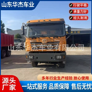 Shaanxi Delong səkkiztəkərli, çınqıl və torpaq daşıyan özüboşaldan yük maşını