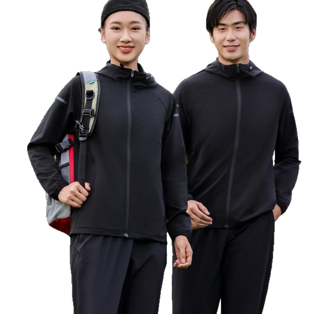 Invierno nuevo traje de montaña chaqueta encapuchada hombre y mujer ropa deportiva casual de manga larga una sola blusa puede imprimir logotipo