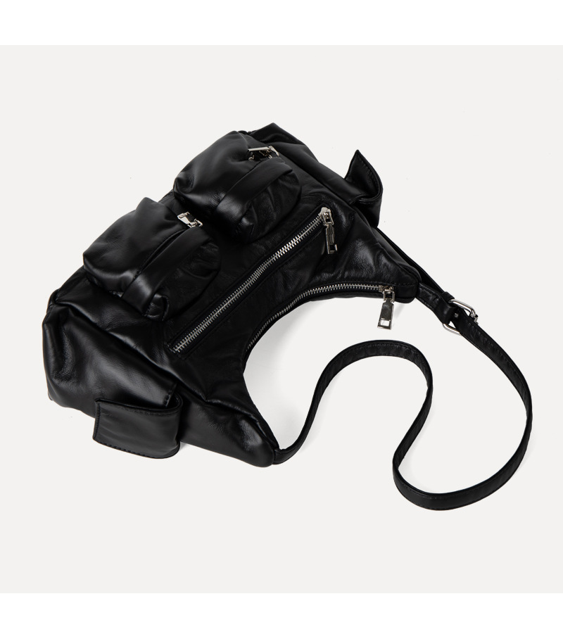 Hõbedane crossbody õlakott naistele stiilne ja mitmekülgne_voghion.com