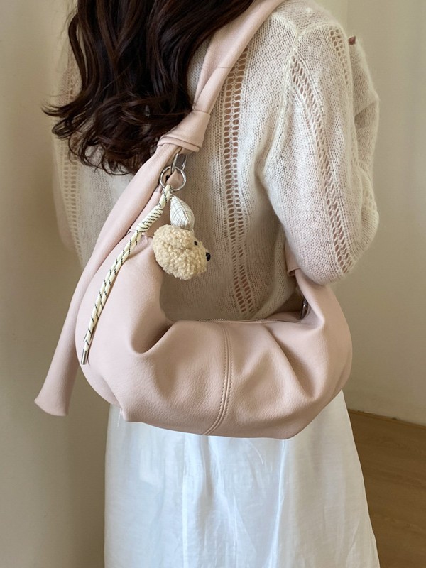 Fresco dulce bolso bolso de bolsillo para mujeres 2026 nueva moda de viaje de hombro bolso de brazo estilo extranjero bolso de mochila versátil
