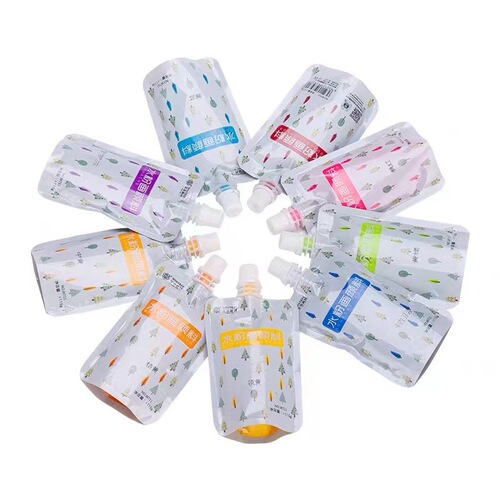 Wencui 100ML bagged pigment supplement solution 24 colors art professional painting set pigment wall painting gouache bag