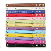 （18+8mm仿皮按扣）手腕带 字母皮带 DIY适合穿戴小配件字母 手带