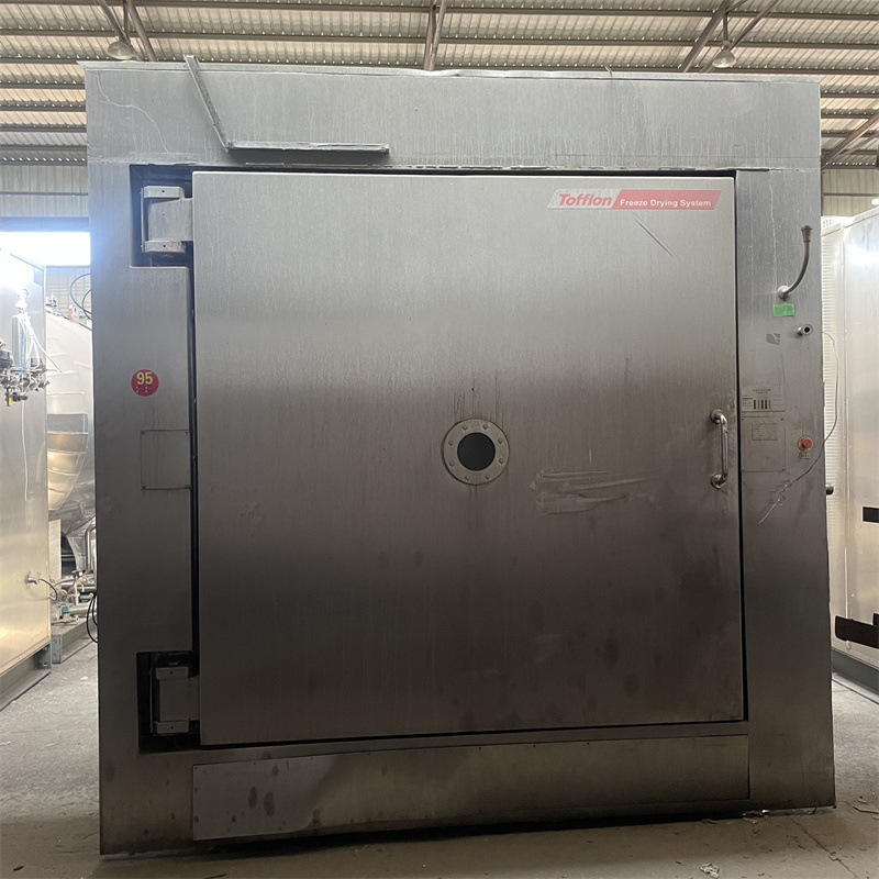 出售二手40平方冻干设备 海鲜鱼虾冻干设备 二手脱水冻干机