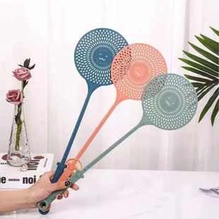 Fly Swatter Plastic Swatter Is Not Broken, Household Thickeneded Long-Handled Fly Swatter, Manual Large Mosquito Swatter
