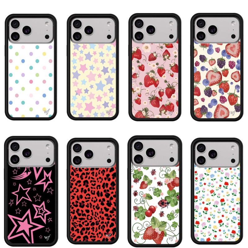 Wildflow Super Star Mobile Phone Case Is Suitable for Iphone17 Apple 16Promax/15Plus Protective Case