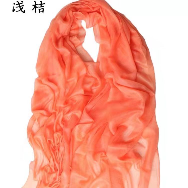 Fábrica de Mongolia Interior nuevo estilo liso 400 anillo ligero bufanda de terciopelo otoño e invierno cuatro estaciones damas cálido chal grande