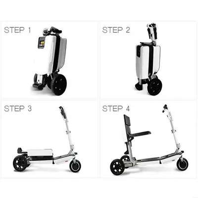 Four-Wheel Electric Vehicle for Disabled | Qatlanan elektrik velosipedlər