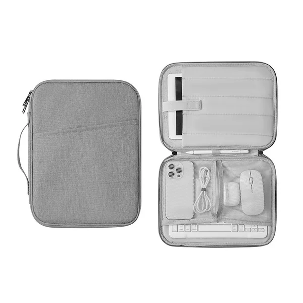 Cross-Border Customized Oxford Cloth Tablet Bag, Waterproof Storage Bag for Travel, Handbag 11 13inch Oem Source Factory