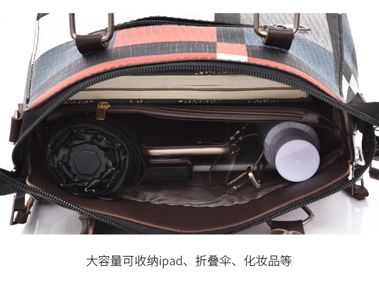 New style four-piece handbag set, European and American handbag, women's trend single-shoulder cross-border wholesale, women's bag consignment, crossbody bag undefined
