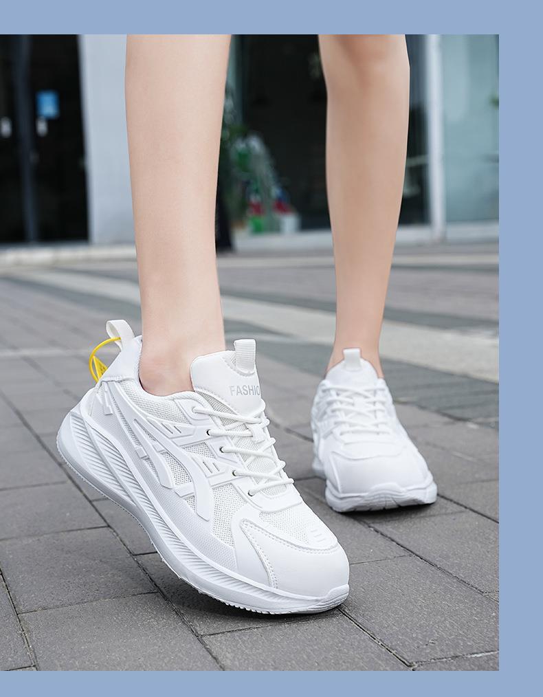Women Ladies Tennis Shoes Walking Shoes Sneakers Synthetic Rubber Sole Cushioned Easy To Clean Footgear_voghion.com