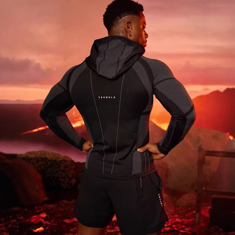 Gymshark New Running Sports Fitness Top Casual Breathable Tight-Fitting Long-Sleeved Casual Running T-Shirt Gymshark New Running Sports Fitness Top Casual Breathable Tight-Fitting Long-Sleeved Casual Running T-Shirt