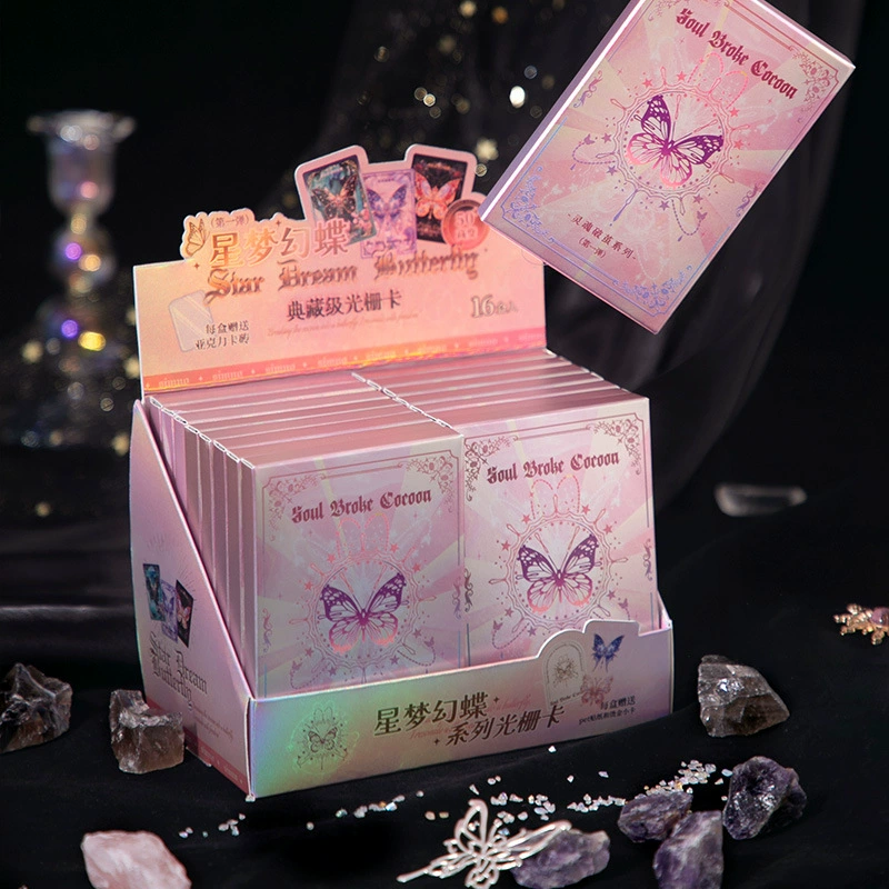 Серия «Soul Broken Cocoon» Star Dream Butterfly Gallery Card Детская ценная коллекционная карта флеш-карта слепая накачка