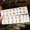 Long set, universal earrings from pearl, Korean style, internet celebrity, wholesale