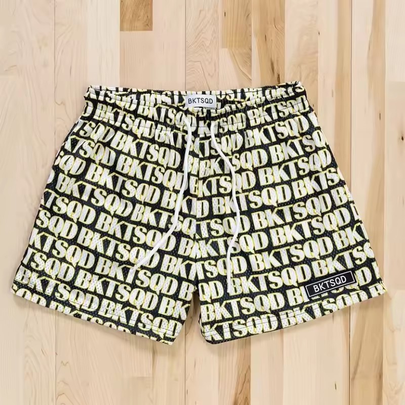 3D Digital Printing Polyester Fiber Quick-Drying Wear-Resistant Beach Pants Men's Swimming and Surfing Shorts Factory Direct Batch Ready Stock